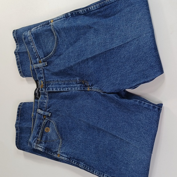 Wrangler George Strait Cowboy Cut Blue Jeans Size 38x 32 31MGSHD - Picture 4 of 16